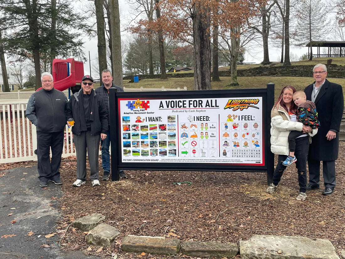 Breaking Barriers at Tuscora Park: Communication Boards Bring Inclusion
